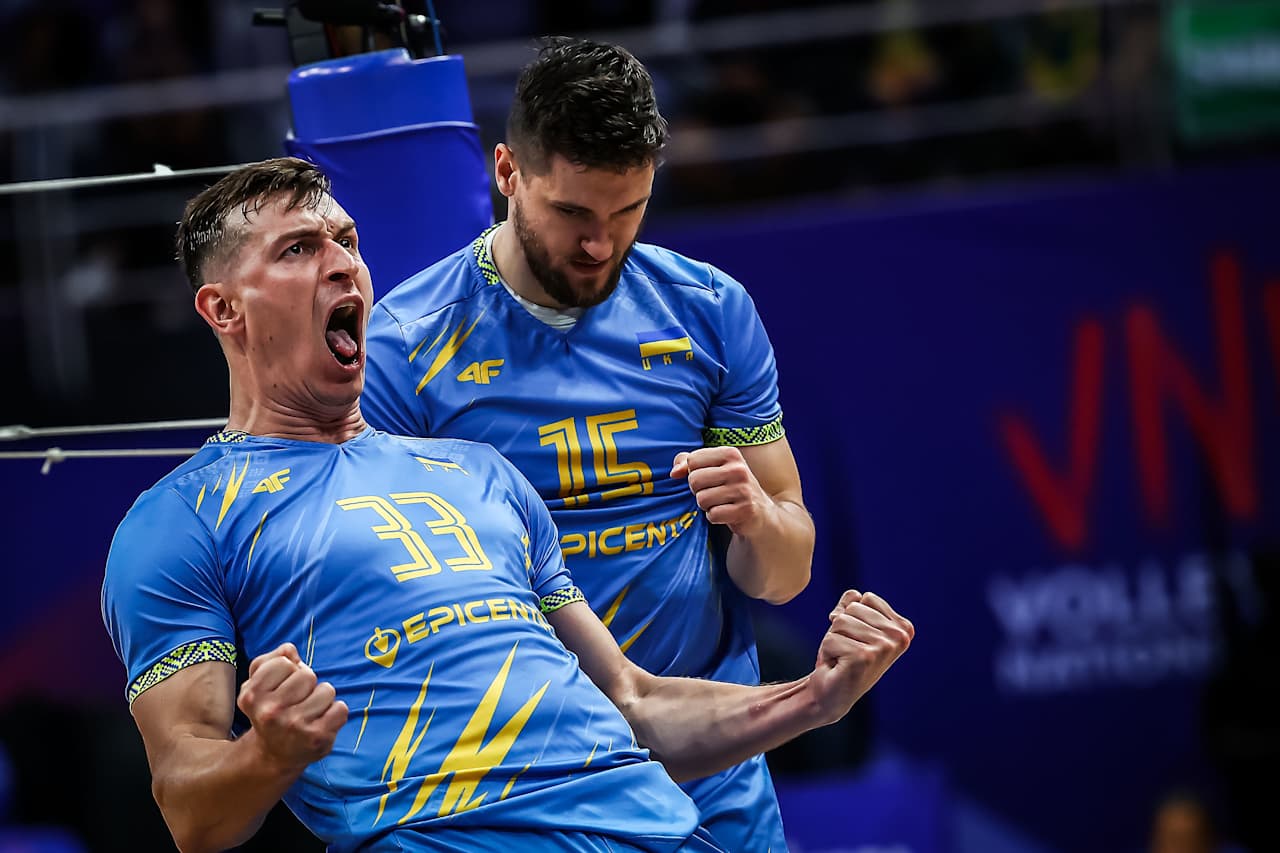 Друга перемога поспіль: збірна України з волейболу розгромила Кубу в Лізі націй